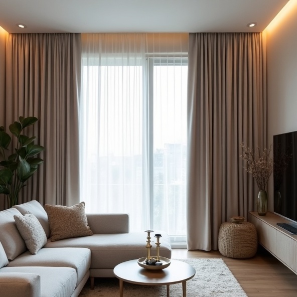 Raceview Residential Curtain Cleaning Results